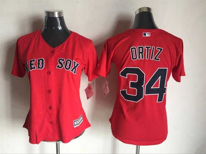 Women Boston Red Sox #34 David Ortiz Red New Cool Base Stitched Baseball Jersey,We sell and wholesale Women Boston Red Sox #34 David Ortiz Red New Cool Base Stitched Baseball Jersey on line form chian!